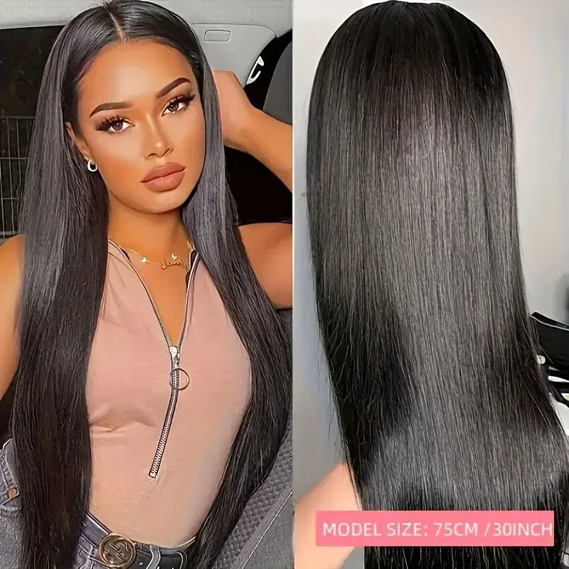 2026 Lace Front Human Hair Wig Brazilian Straight Lace Front Human Hair Wigs For Women Glueless Wigs On Clearance Sale