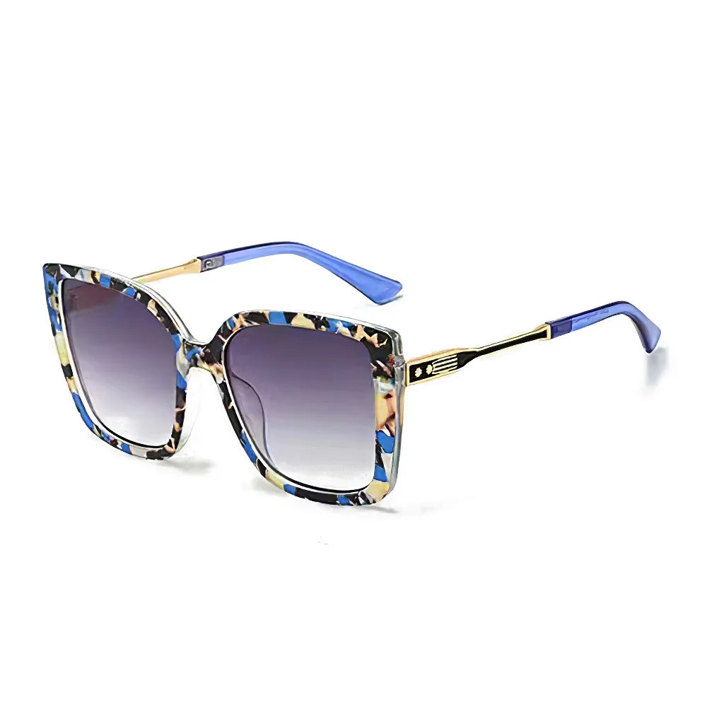 2025 Fashionable Women Sunglasses Large Frame Gradient Color Glasses for Women Exquisite Design for Women Sunglasses for Women