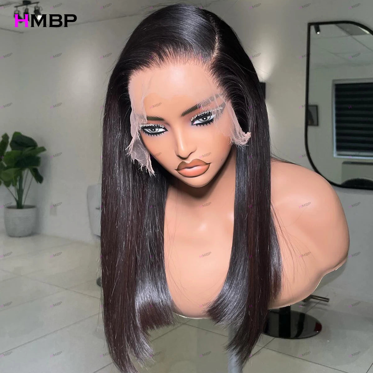 Short Bob Wigs Super Double Drawn Glueless Wigs Human Hair 13x6 HD Transparent Lace Frontal Wigs Brazilian 13x4 Lace Front Wig