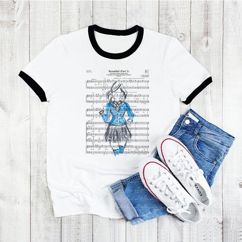 T Shirt Women Funny Heathers The Musical Graphic Print Camiseta Mujer Tshirt Fashion Tee Shirt Femme Summer Women Tops