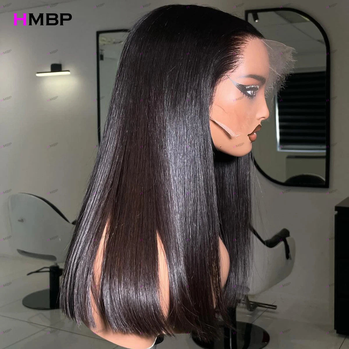 Short Bob Wigs Super Double Drawn Glueless Wigs Human Hair 13x6 HD Transparent Lace Frontal Wigs Brazilian 13x4 Lace Front Wig