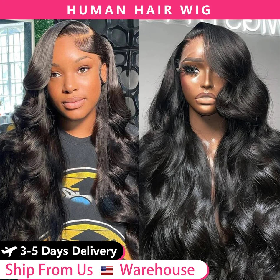 30 inch Hd Lace Front Wig Human Hair 13x6 Body Wave Lace Frontal Wig 13x4 Loose Wave Lace Front Wigs Curly Wigs 100% Human Hair
