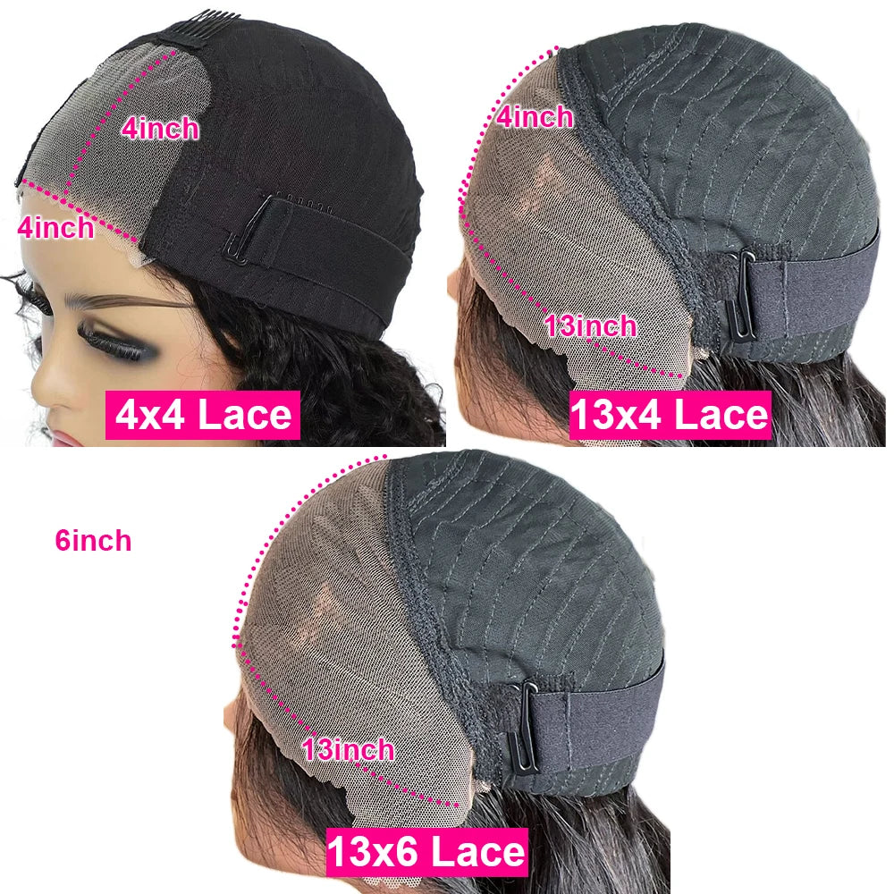 Glueless Wig Human Hair Ready To Wear Kinky Curly 13x6 HD Lace Frontal Wig Pre Plucked With Baby Hair Brazilian Glueless Wigs