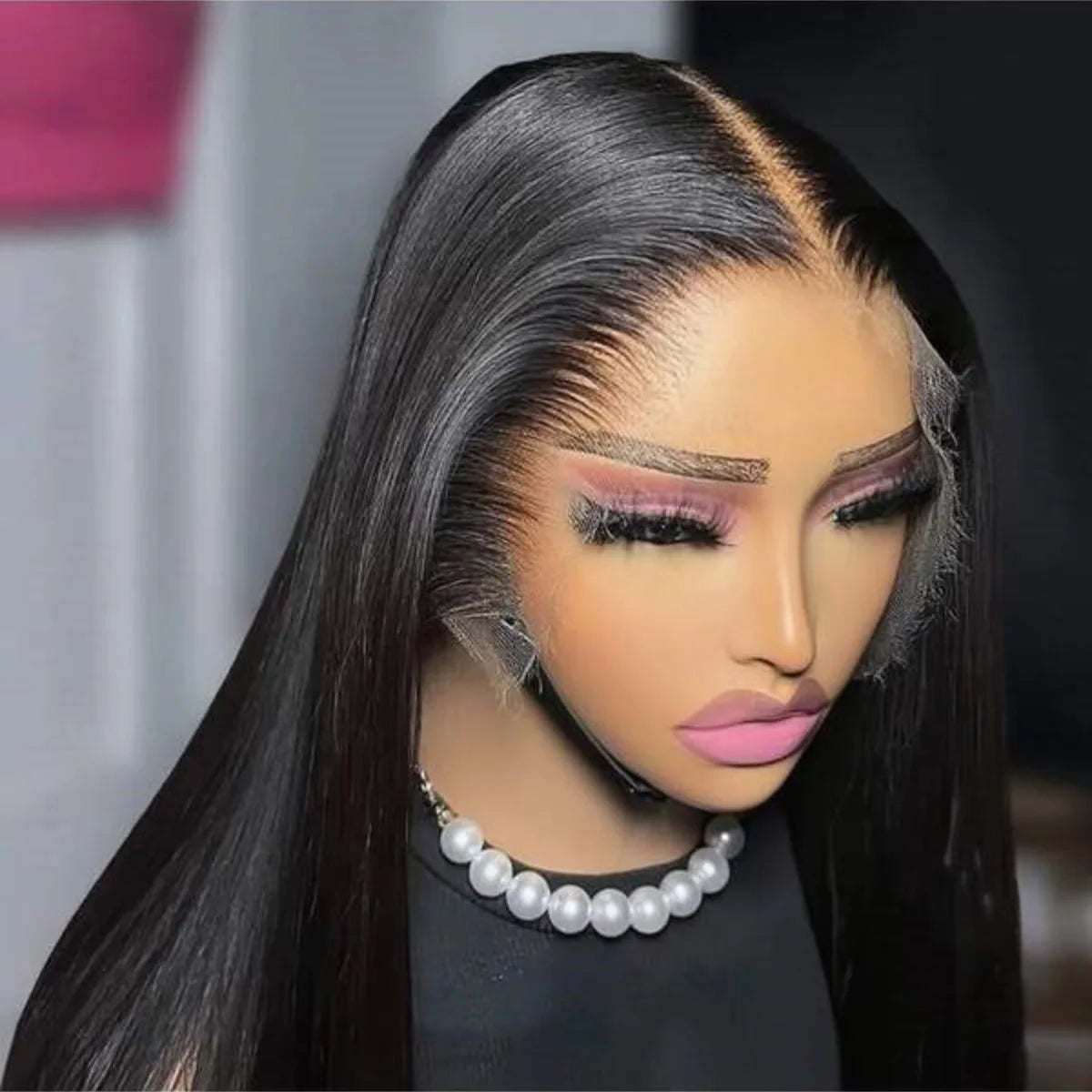 Straight Brazilian Human Hair Wig 250% Density Pre-plucked Hairline Glueless HD Lace Wigs 13x6 Frontal Wig 13x4 Closure Lace Wig
