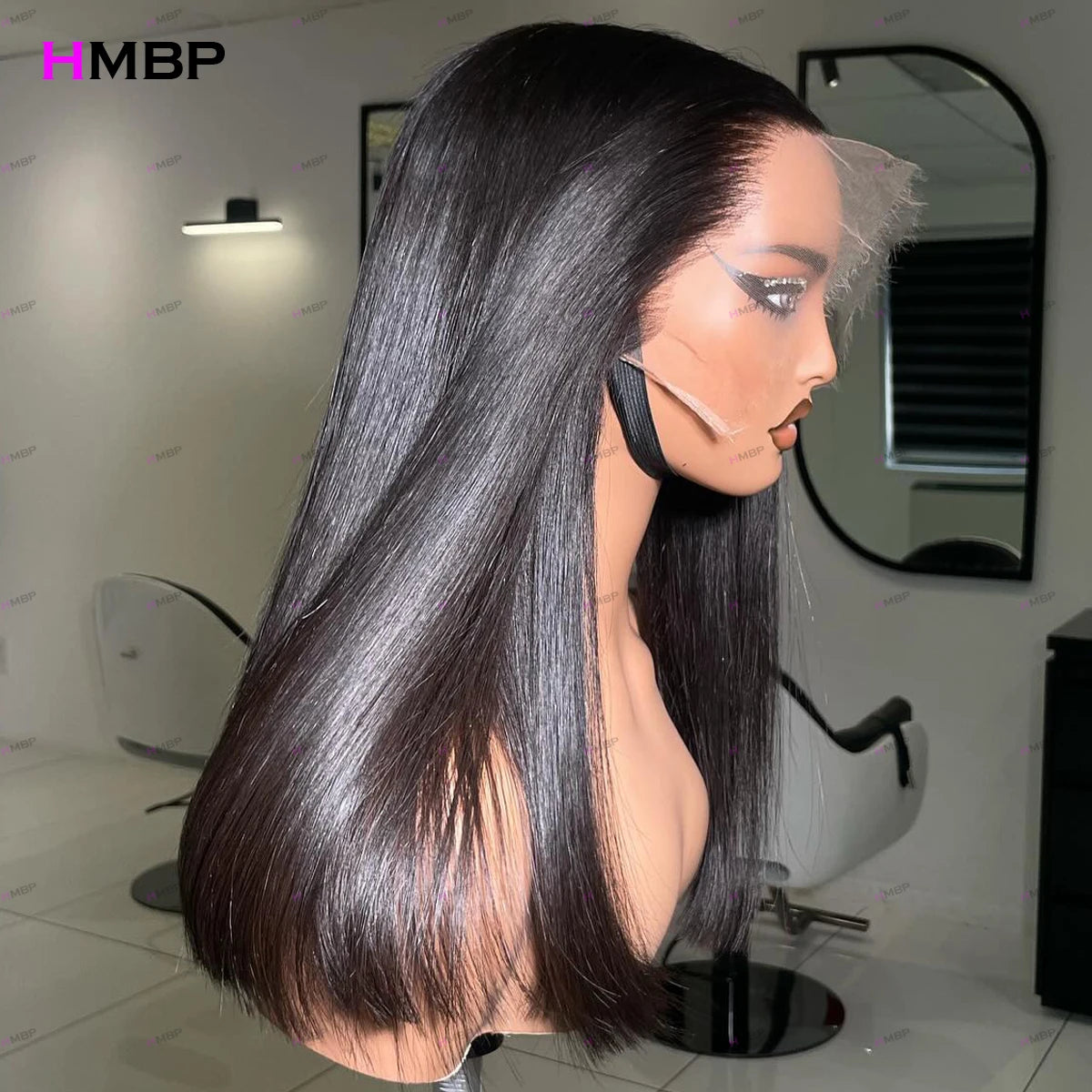 Short Bob Wigs Super Double Drawn Glueless Wigs Human Hair 13x6 HD Transparent Lace Frontal Wigs Brazilian 13x4 Lace Front Wig