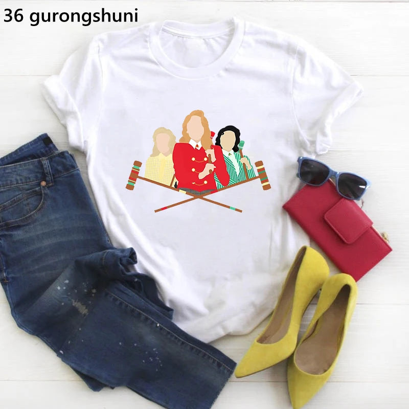 T Shirt Women Funny Heathers The Musical Graphic Print Camiseta Mujer Tshirt Fashion Tee Shirt Femme Summer Women Tops