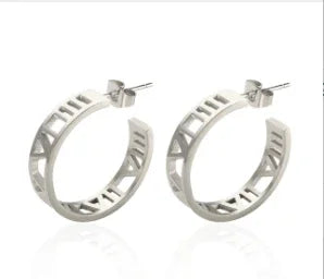 JOVOLOVE Stainless Steel Make For Women Earrings