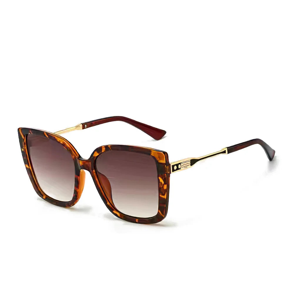 2025 Fashionable Women Sunglasses Large Frame Gradient Color Glasses for Women Exquisite Design for Women Sunglasses for Women