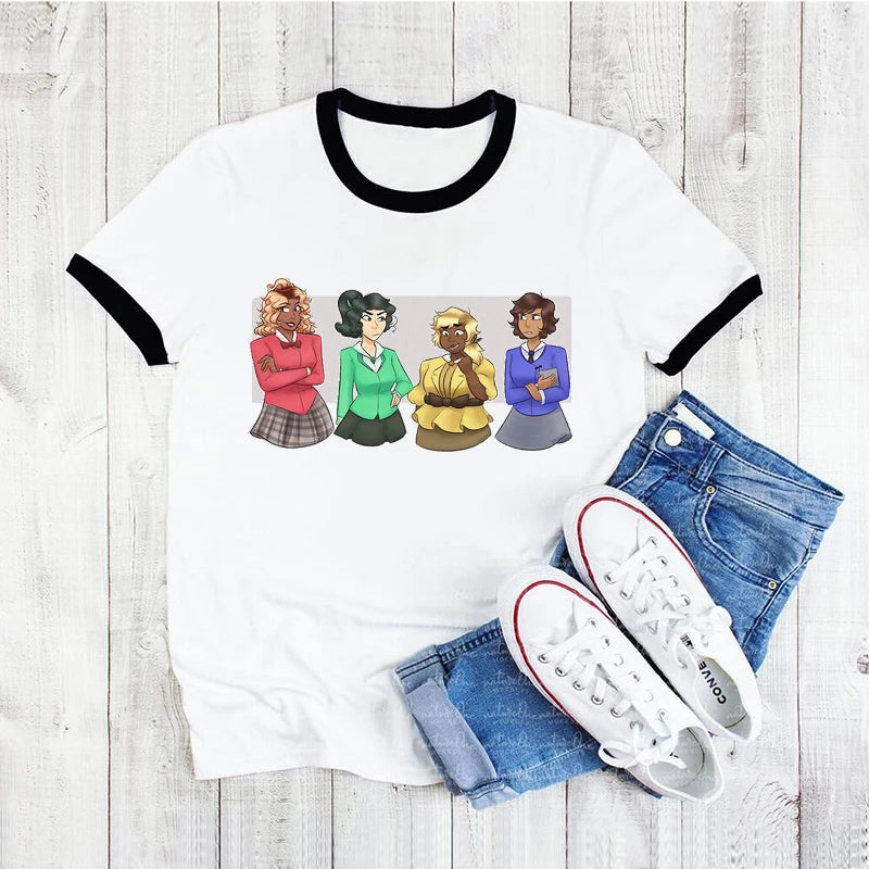 T Shirt Women Funny Heathers The Musical Graphic Print Camiseta Mujer Tshirt Fashion Tee Shirt Femme Summer Women Tops