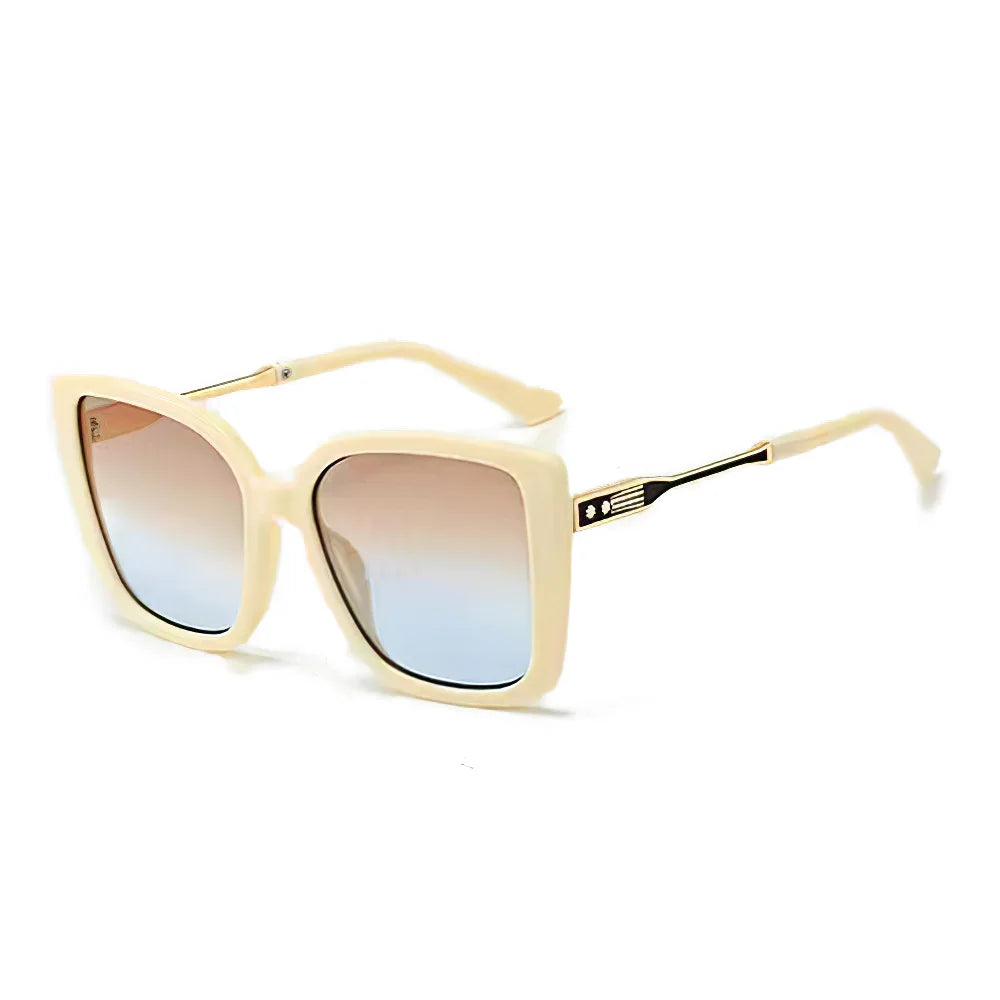 2025 Fashionable Women Sunglasses Large Frame Gradient Color Glasses for Women Exquisite Design for Women Sunglasses for Women