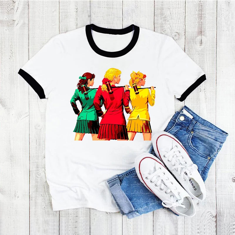 T Shirt Women Funny Heathers The Musical Graphic Print Camiseta Mujer Tshirt Fashion Tee Shirt Femme Summer Women Tops