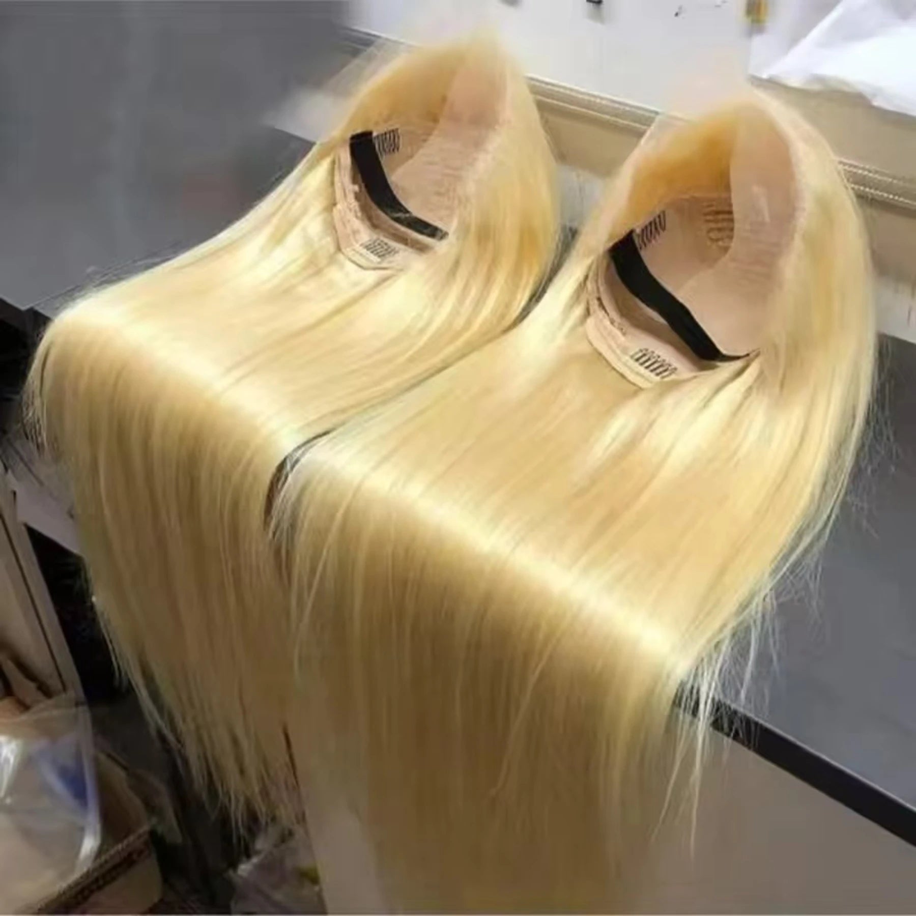 613 Honey Blonde Color 13X4X1 HD Full Lace Frontal Wigs For Black Women Preplpucked With Bleach Knots Wedding Daily Party Soft