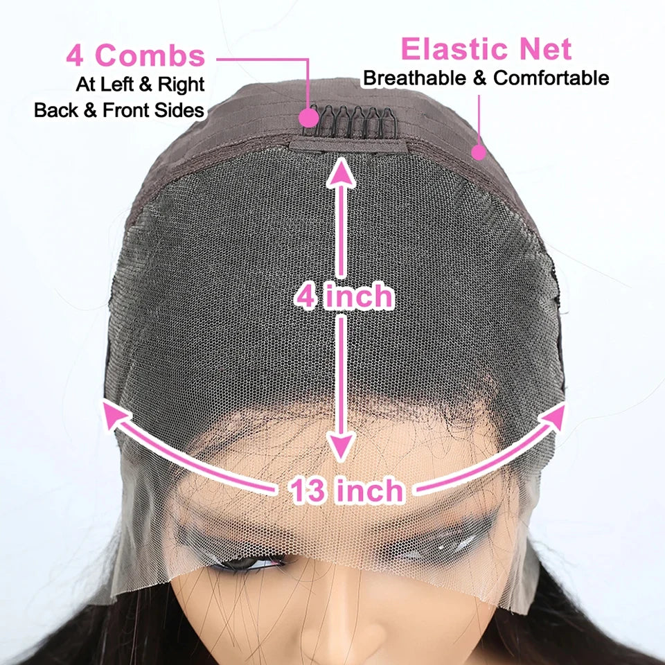 Short Curly Bob Wig Human Hair 13x4 HD Deep Wave Lace Frontal Wigs Short Bob Wigs Pre Plucked Wet And Wavy 6x4 Glueless Lace Wig