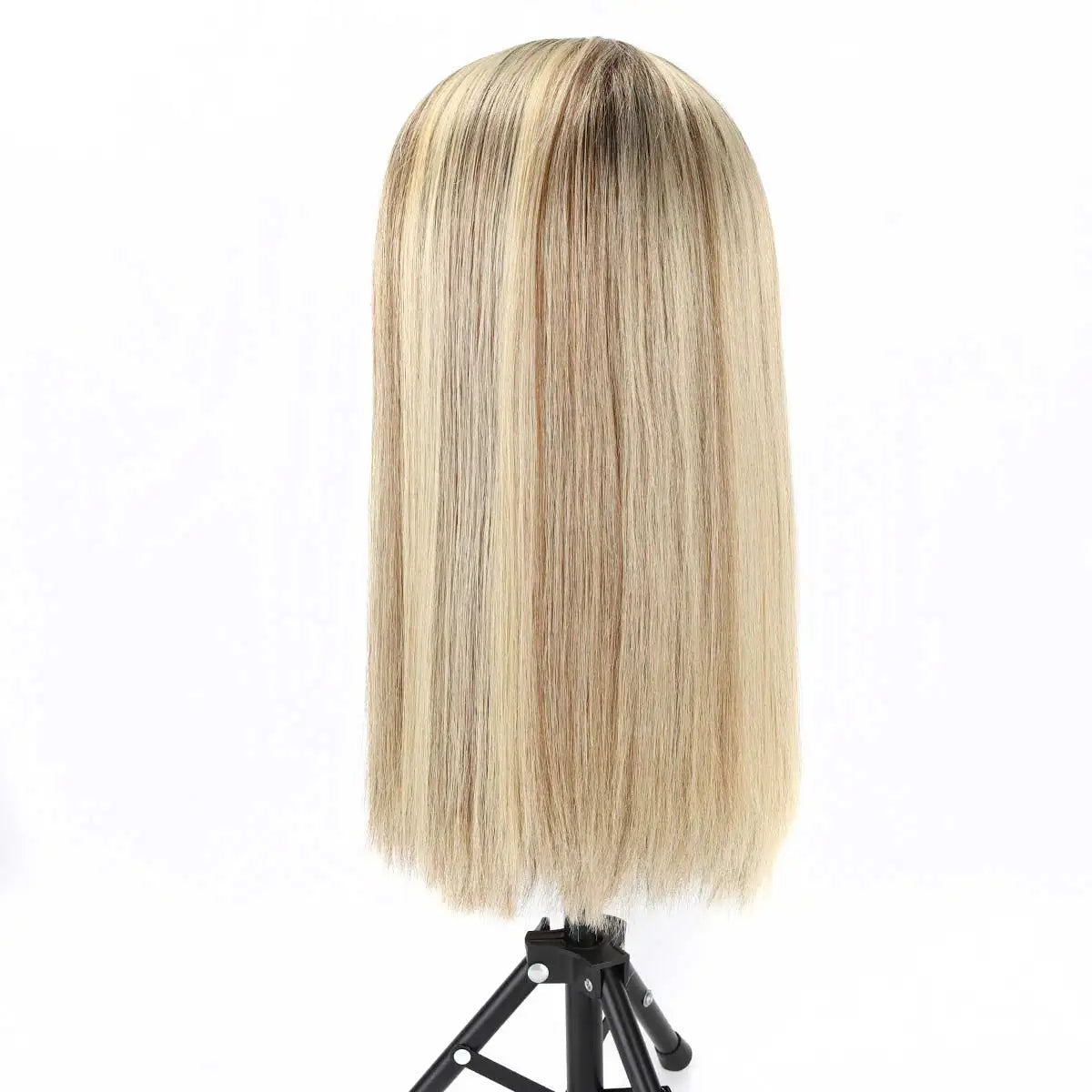 TUWG02 European Virgin Human Hair Lace Front Wig for White Women Glueless Jewish Style 130% Density Lace Top Wig Human Hair Wigs