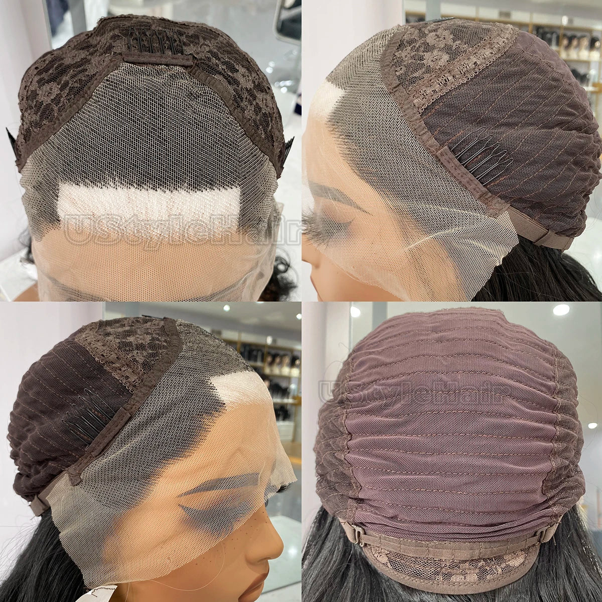 Black Lace Front Wig Long Natural Wave Synthetic Hair 13x4 Frontal Lace Wigs for Women Natural Hairline Daily Wear Cosplay