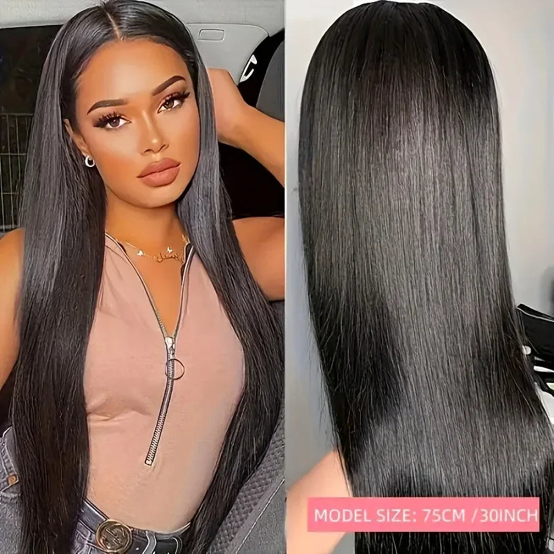 Lace Front Human Hair Wig Brazilian Straight Lace Front Human Hair Wigs For Women Glueless Wigs On Clearance Sale