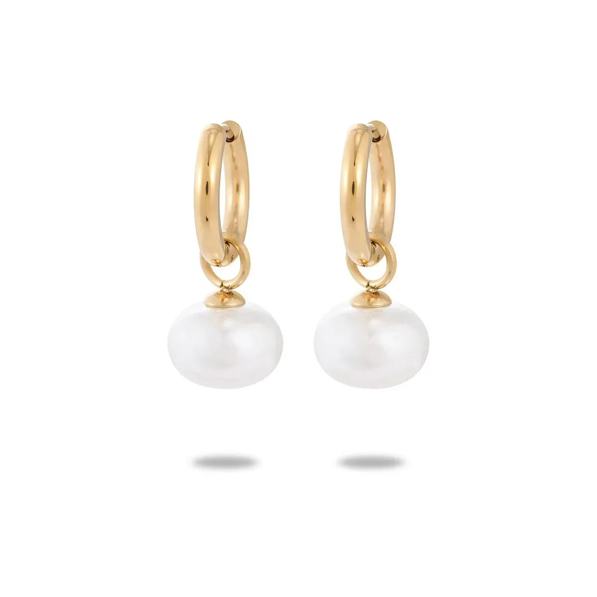 JOVOLOVE Stainless Steel Make For Women Earrings