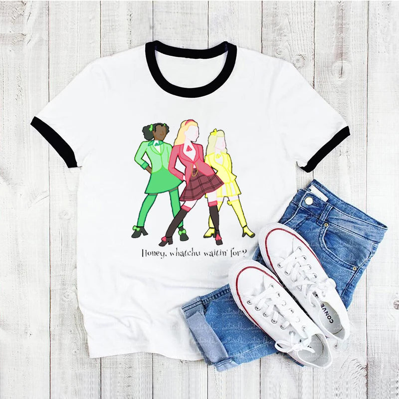 T Shirt Women Funny Heathers The Musical Graphic Print Camiseta Mujer Tshirt Fashion Tee Shirt Femme Summer Women Tops