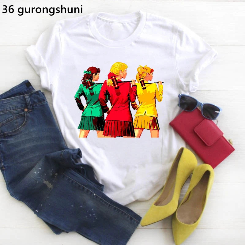 T Shirt Women Funny Heathers The Musical Graphic Print Camiseta Mujer Tshirt Fashion Tee Shirt Femme Summer Women Tops