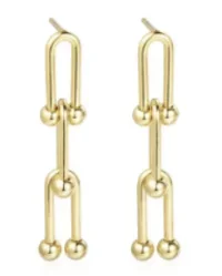JOVOLOVE Stainless Steel Make For Women Earrings