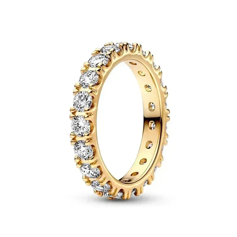 925 Women's Silver Ring Crown Charm Jewelry Fashion Festival Gift